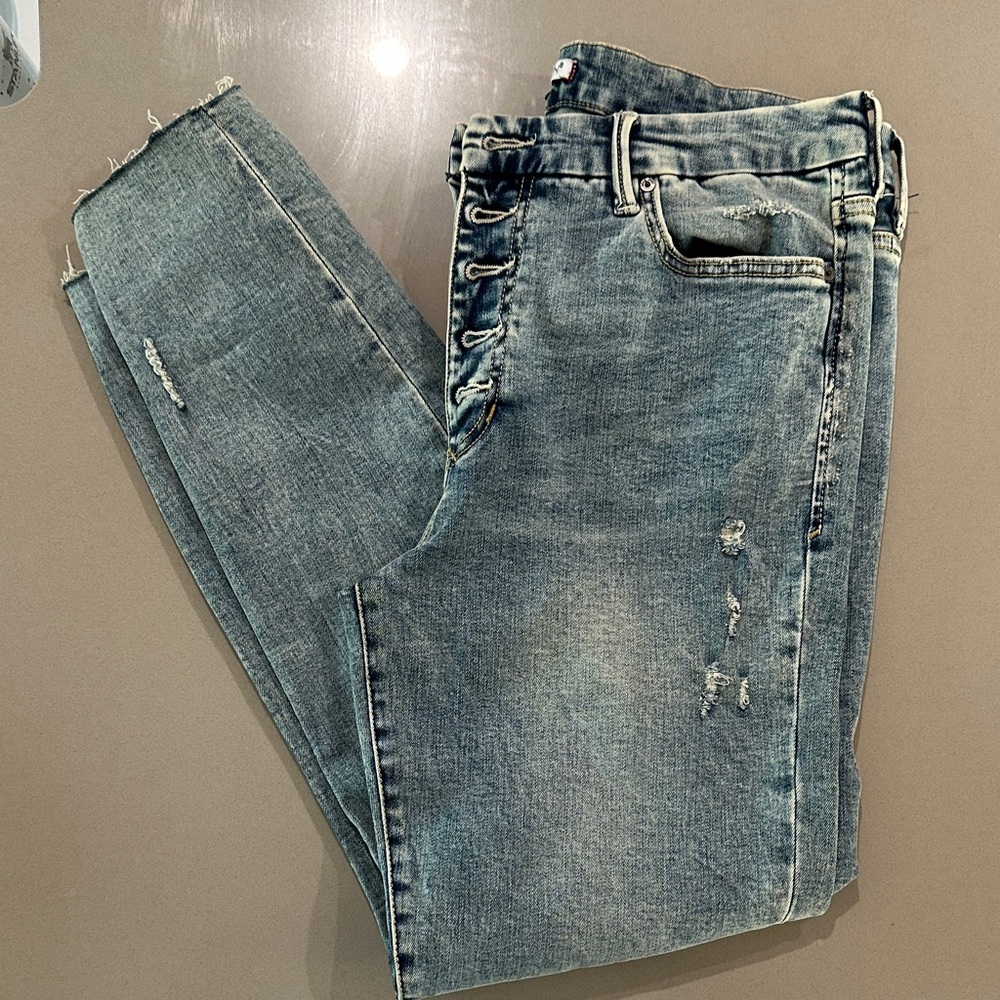 Dear John skinny jeans distressed size 30